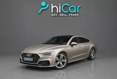 AED 2,299 P.M • 0% Downpayment •  Audi A7 45 TFSI S-Line • 1 Year Warranty-0