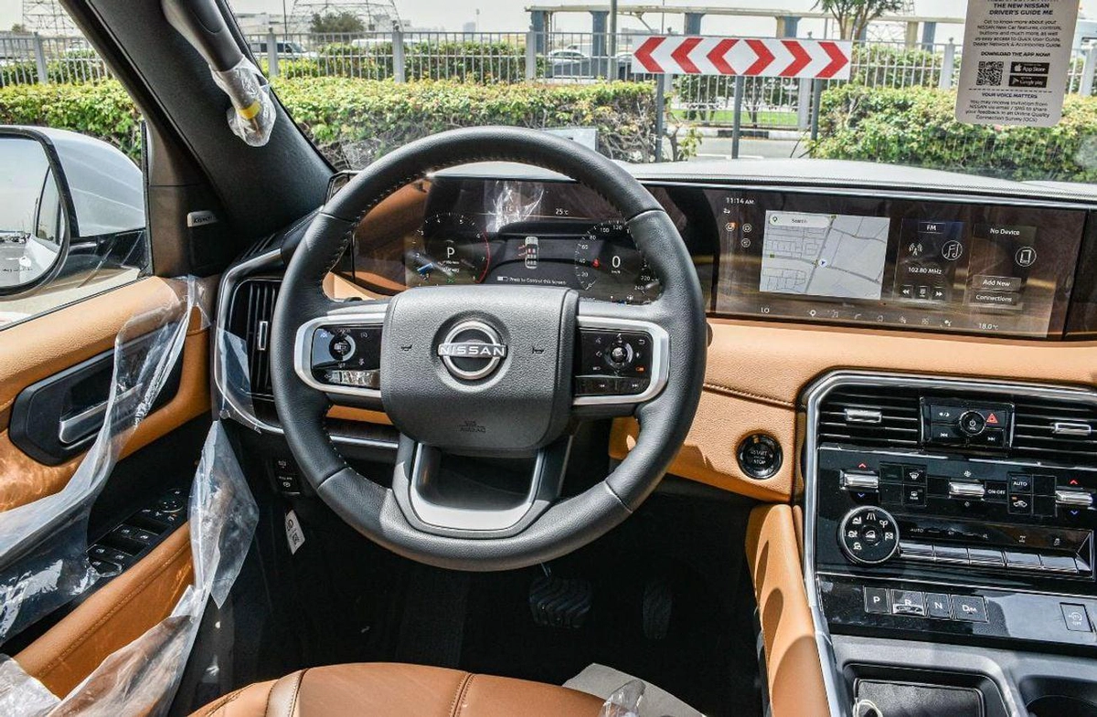 Nissan Patrol 3.5L V6 Turbo LE Titanium | GCC | Al Rusomani Warranty-5-5