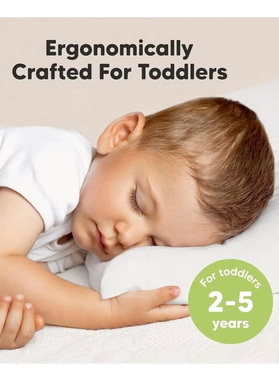 Eworld Toddler Baby Pillow Sleeping Cotton Blend Shell with Polyester Filling-6