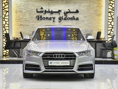 ORIGINAL PAINT ( صبغ وكاله ) Audi S6 V8 TFSi ( 2016 Model ) in Silver Color GCC Specs-0