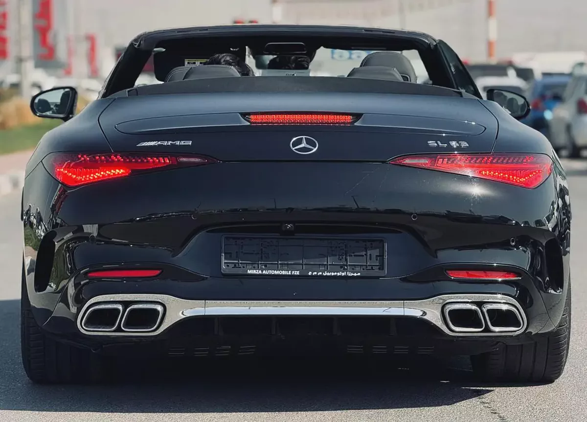 BENZ SL63 AMG - 2024 - 3300KM - LIKE BRAND NEW - FRESH JAPAN IMPORT-4-4