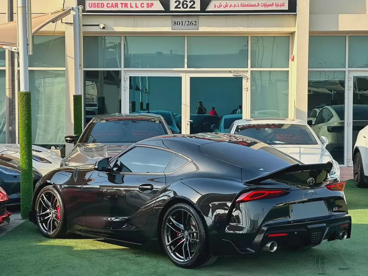2022 Toyota Supra GR | GCC Specs | Low Mileage | Pristine Condition-4-4
