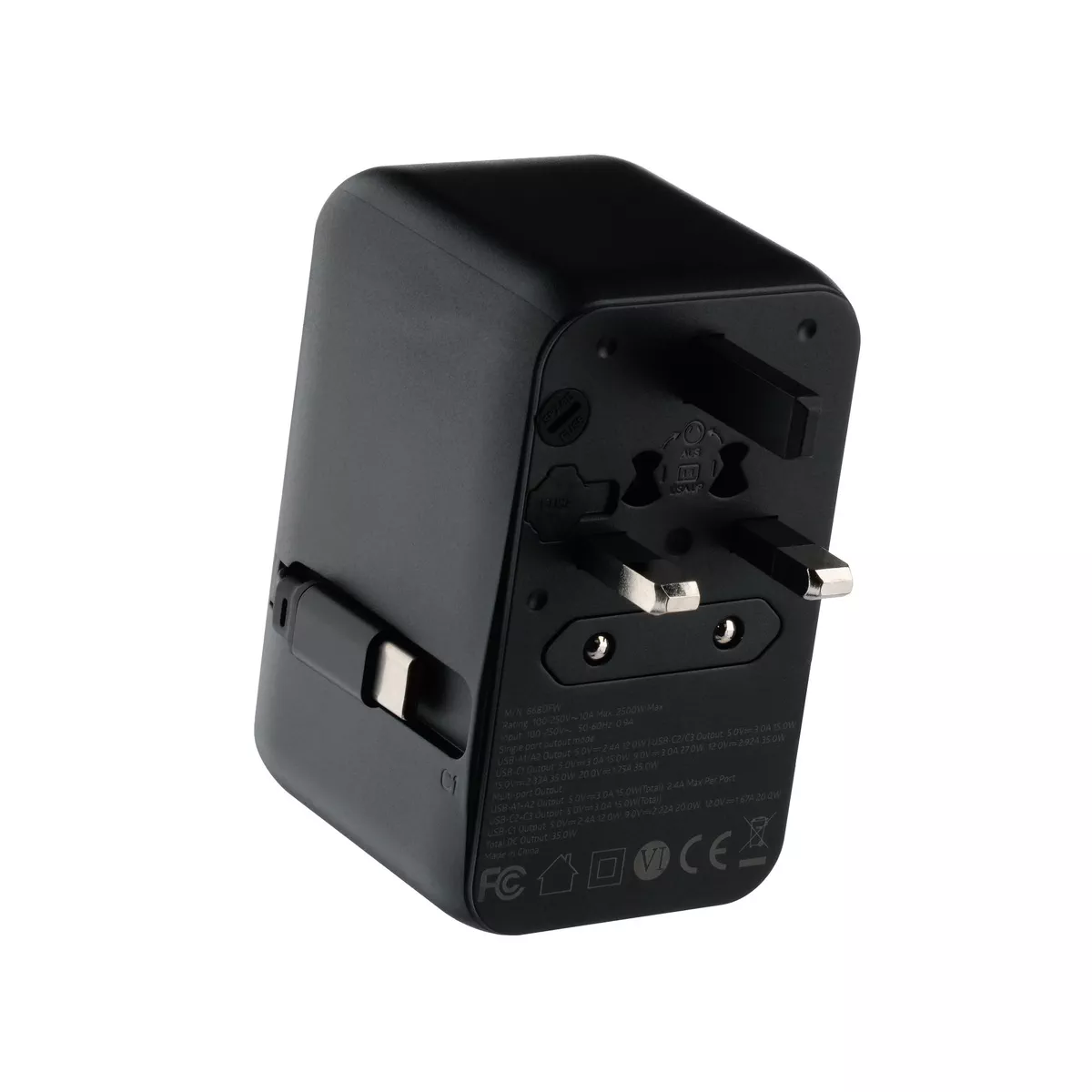 Universal Travel Adapter 35W GaN Fast Charger-2-2