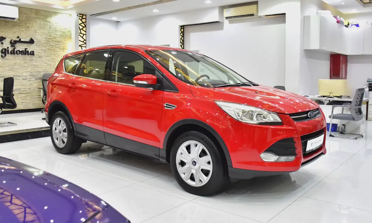 EXCELLENT DEAL for our Ford Escape ( 2016 Model ) in Red Color GCC Specs-2-2