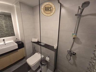 Fully furnished 1bhk 2bathrooms in 90k balcony wardrobes 1parking free-13