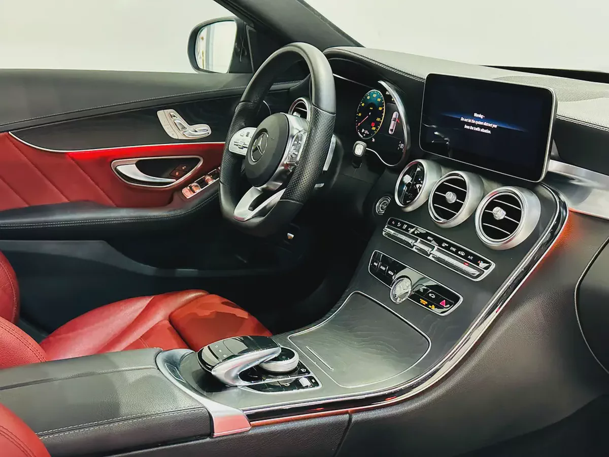 MERCEDES C200 AVANTGRADE 2021 MODEL GCC SPECS WITH FULL MERCEDES SERVICE HISTORY-11-11