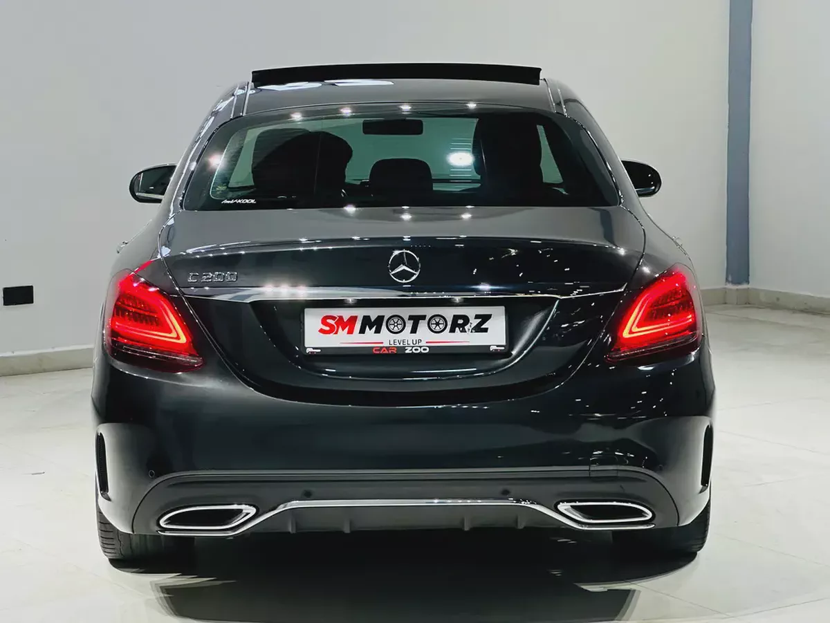 MERCEDES C200 AVANTGRADE 2021 MODEL GCC SPECS WITH FULL MERCEDES SERVICE HISTORY-4-4