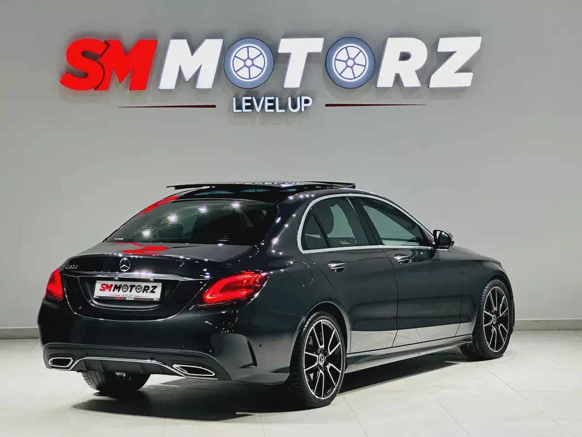 MERCEDES C200 AVANTGRADE 2021 MODEL GCC SPECS WITH FULL MERCEDES SERVICE HISTORY-7-7