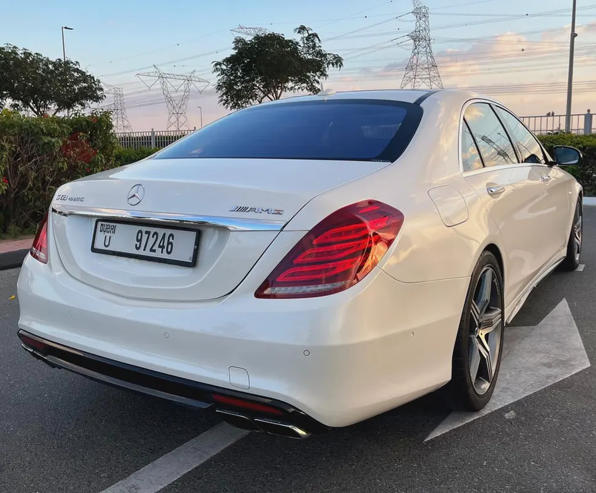 Mercedes S63 AMG G.C.C Full Options No Accident-6-6