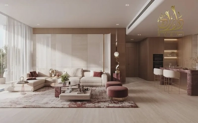 Furnished Studio | Binghatti Etherea | Balcony & Skyline View-0