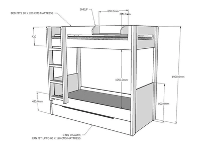 Bonsai Bunk Bed-1