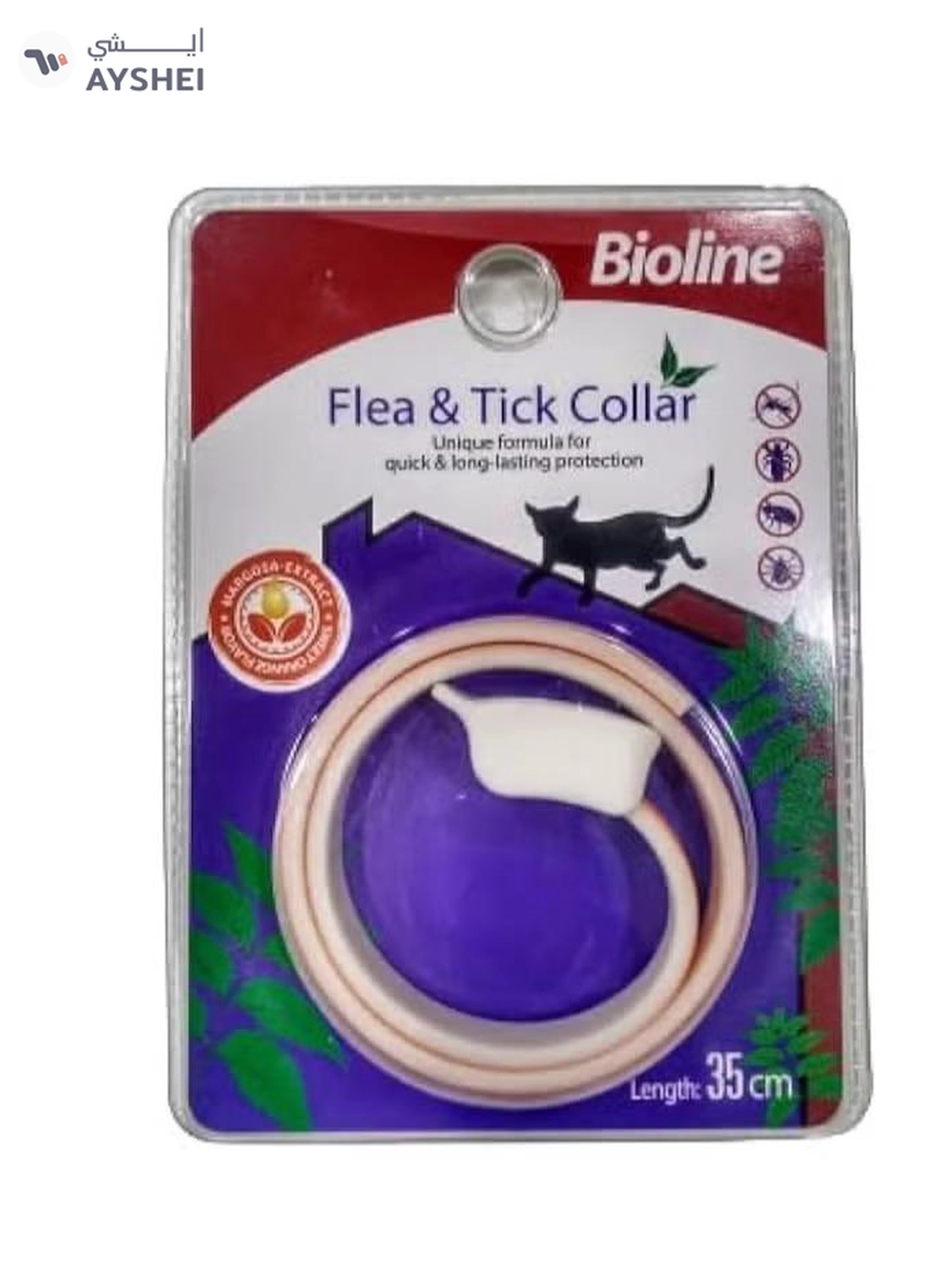 Bioline Flea And Tick Collar Cat 35cm