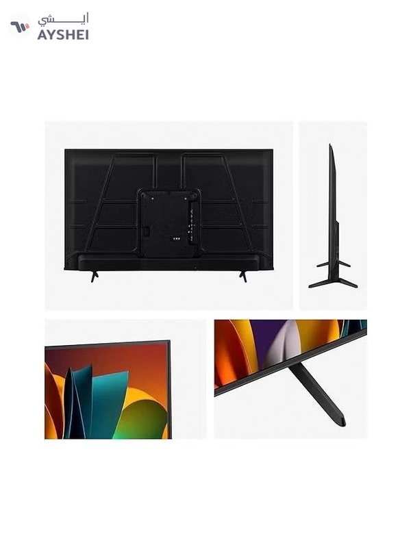 Hisense 58 Inch UHD 4K Smart TV With 60Hz, AI 4K Upscaler, Dolby Vision, Game Mode Plus & Voice Control 58A62NS Black