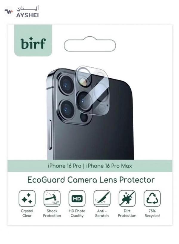 Generic Birf iPhone 16 series EcoGuard Camera Lens Protector