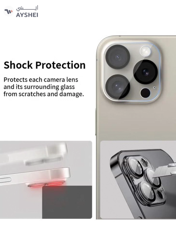 Generic Birf iPhone 16 series EcoGuard Camera Lens Protector