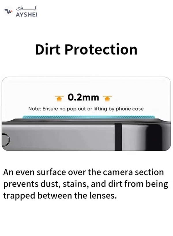 Generic Birf iPhone 16 series EcoGuard Camera Lens Protector