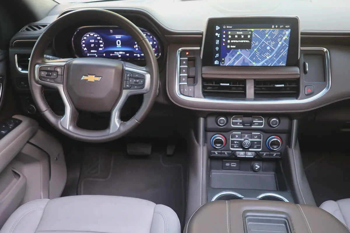 CHEVROLET TAHOE LT 4WD 5.3L V8 - GCC SPECS - UNDER WARRANTY / SERVICE 21-10-2027 - ACCIDENT FREE --12-12