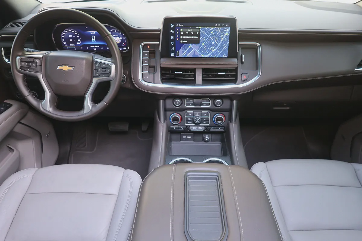 CHEVROLET TAHOE LT 4WD 5.3L V8 - GCC SPECS - UNDER WARRANTY / SERVICE 21-10-2027 - ACCIDENT FREE --14-14