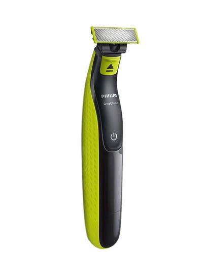 Philips One Blade Shaver Wet And Dry Rechargable Black/Green-0