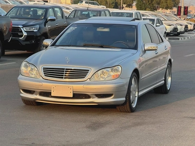 Mercedes Benz S320 AMG PKG 2002 39000km only - 4.5 Auction Grade - Original Paint - Clean Title-1