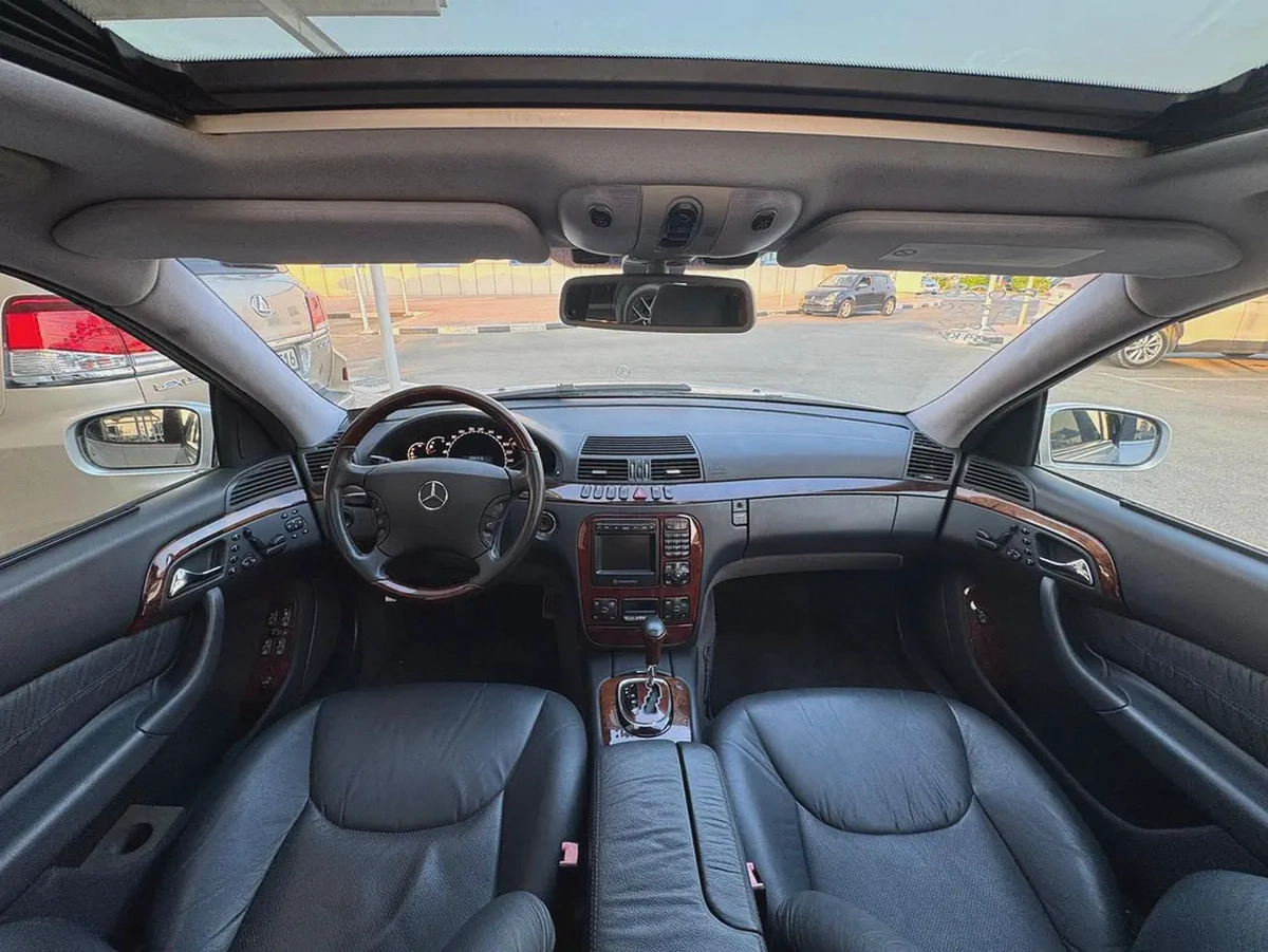 Mercedes Benz S320 AMG PKG 2002 39000km only - 4.5 Auction Grade - Original Paint - Clean Title-9-9