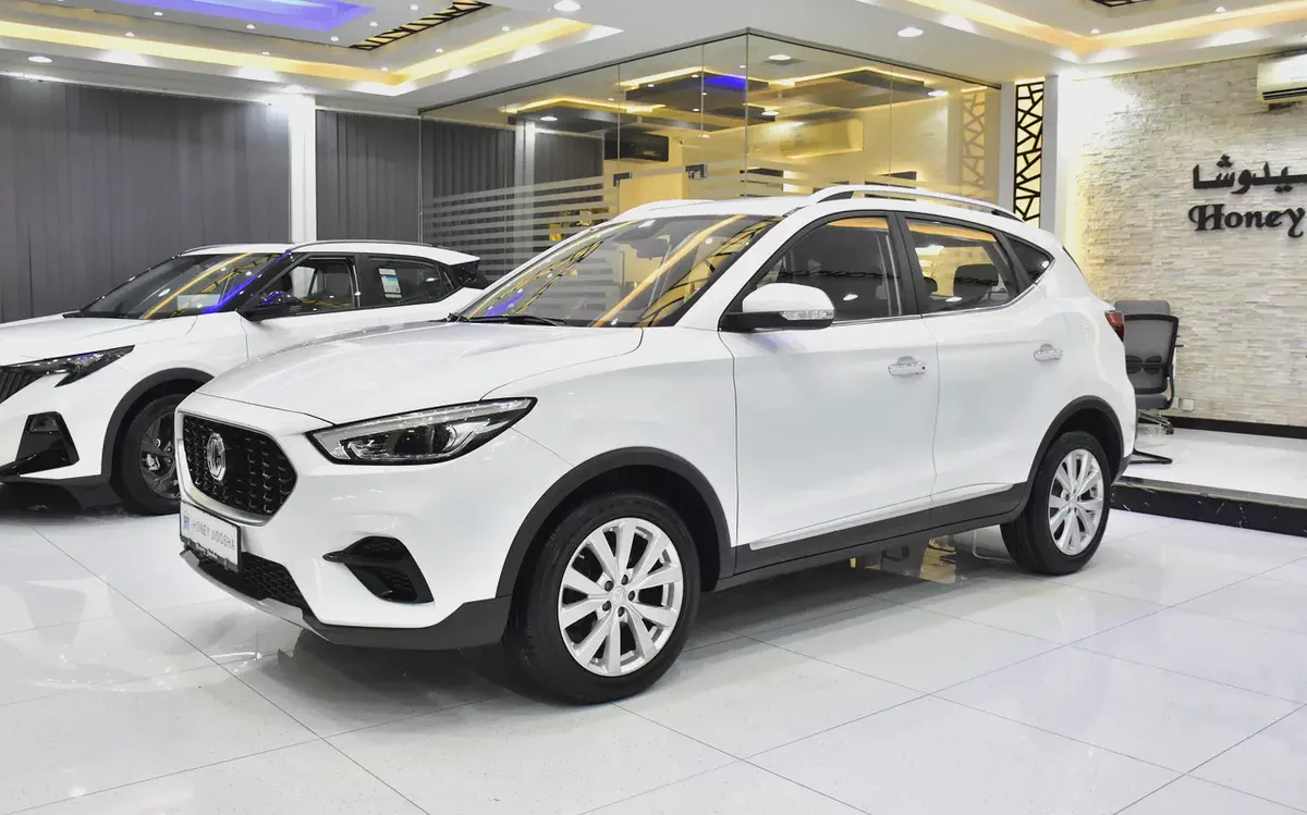 AED 499 EMi for 5Yrs | MG ZS ( 2023 Model ) in White Color GCC Specs-1-1