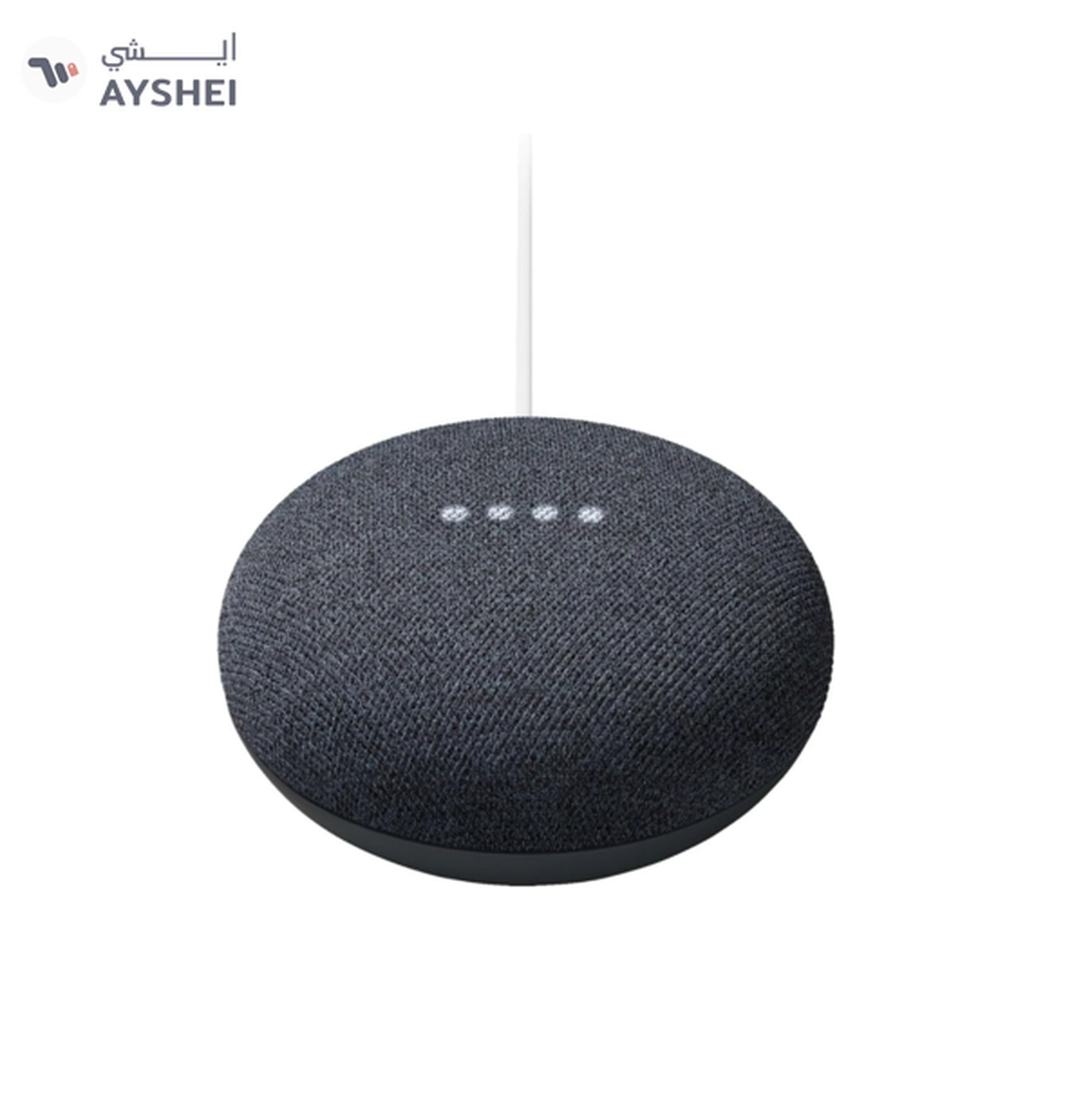 Google Nest Mini 2nd Generation Smart Speaker with Google Assistant - Charcoal-3-3