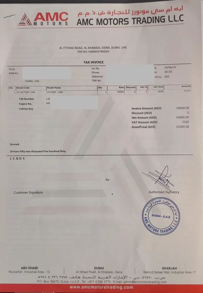 Victory Cargo Van l GCC Under Warranty / Full Service History From Agency-8