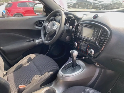 Nissan juke 2015 white color GCC calen car-7