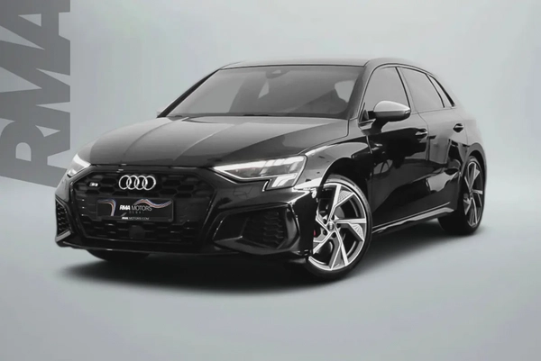 2,774 AED / 60 months | 0% DP | 2021 Audi S3 Hatchback / Full Service History / Extended Warranty