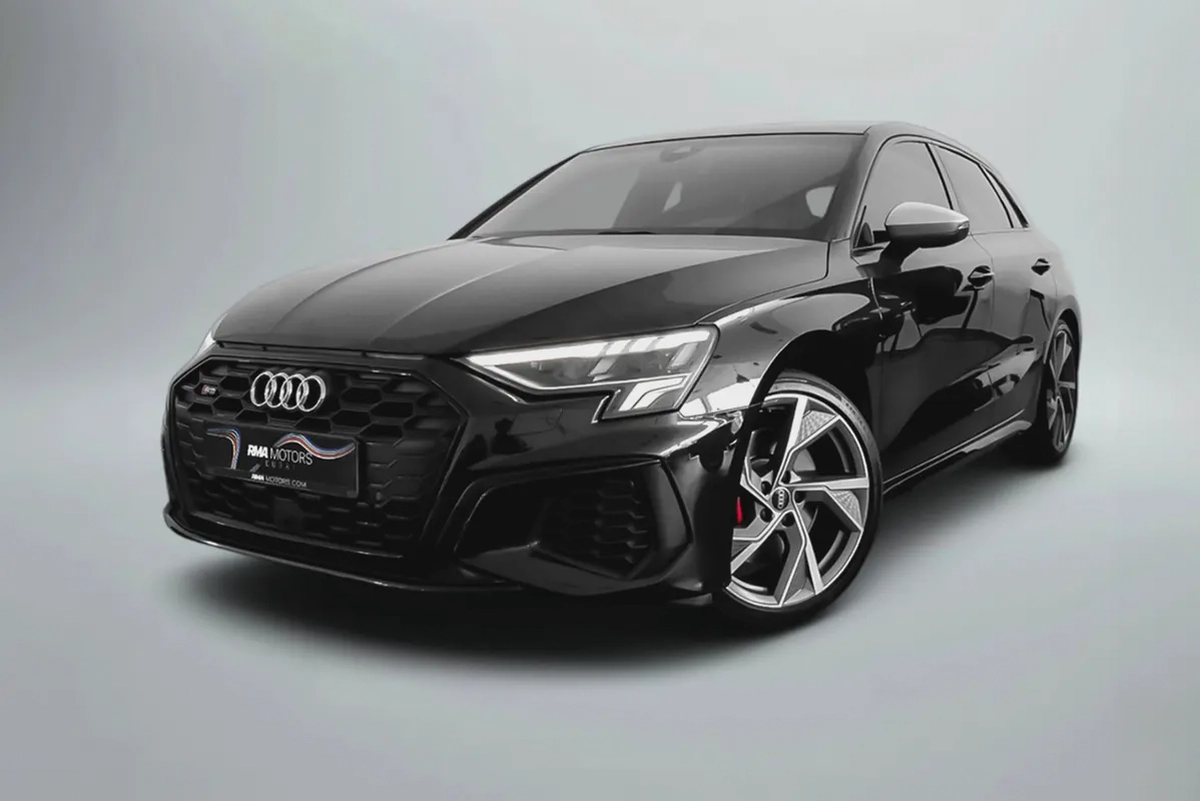 2,774 AED / 60 months | 0% DP | 2021 Audi S3 Hatchback / Full Service History / Extended Warranty-4-4