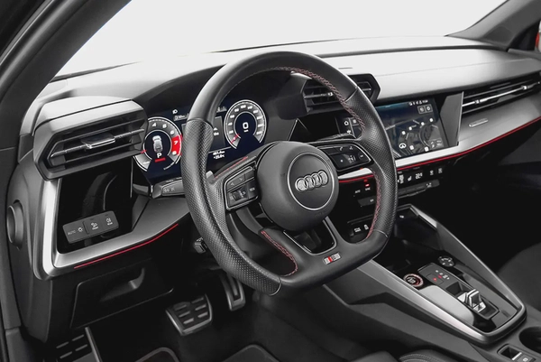 2,774 AED / 60 months | 0% DP | 2021 Audi S3 Hatchback / Full Service History / Extended Warranty