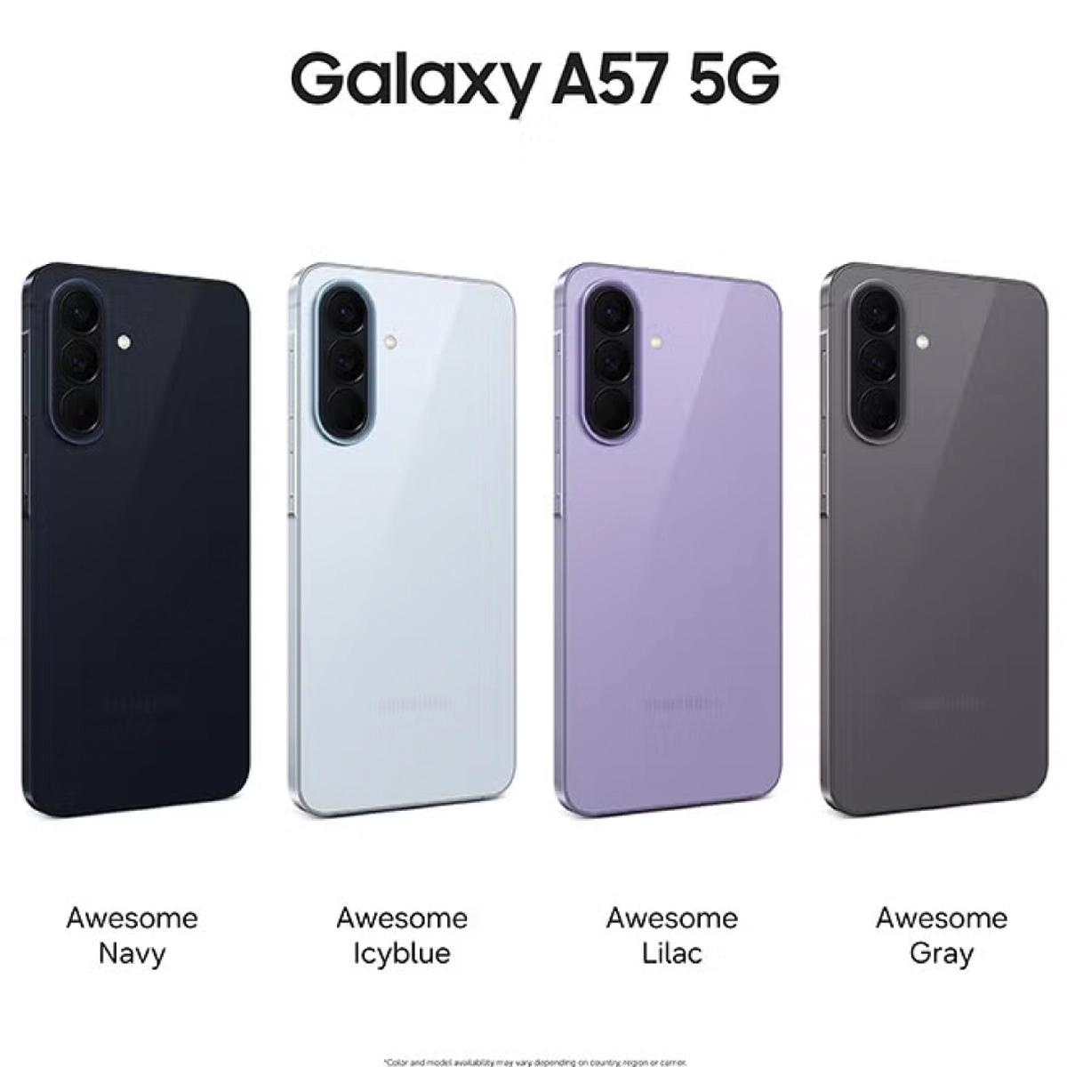Samsung Galaxy A57 Dual SIM Awesome Charcoal 12GB RAM 256GB 5G - Middle East Version-2-2