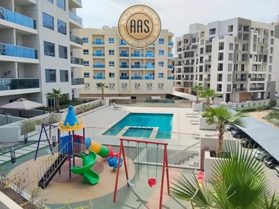 Spacious 3bhk+ store room with pool view balcony in Arjan-7