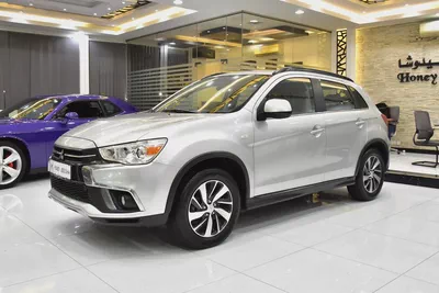 AED 614 EMi at 0% DP | Mitsubishi ASX 4WD ( 2019 Model ) in Silver Color GCC Specs-1