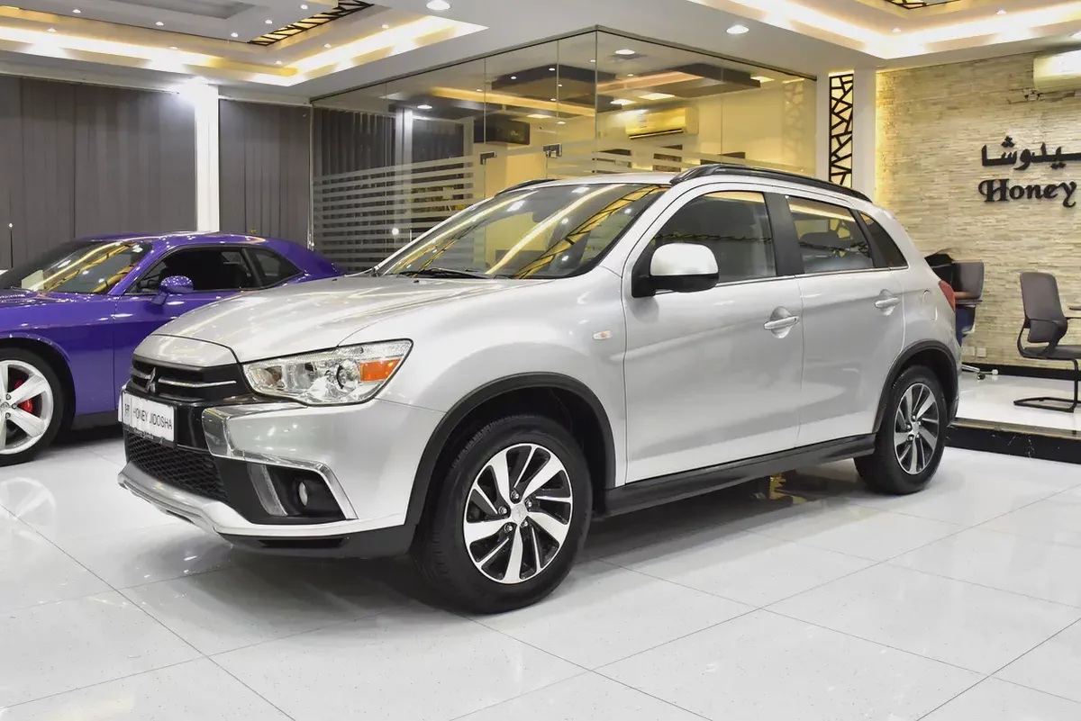 AED 614 EMi at 0% DP | Mitsubishi ASX 4WD ( 2019 Model ) in Silver Color GCC Specs-1-1