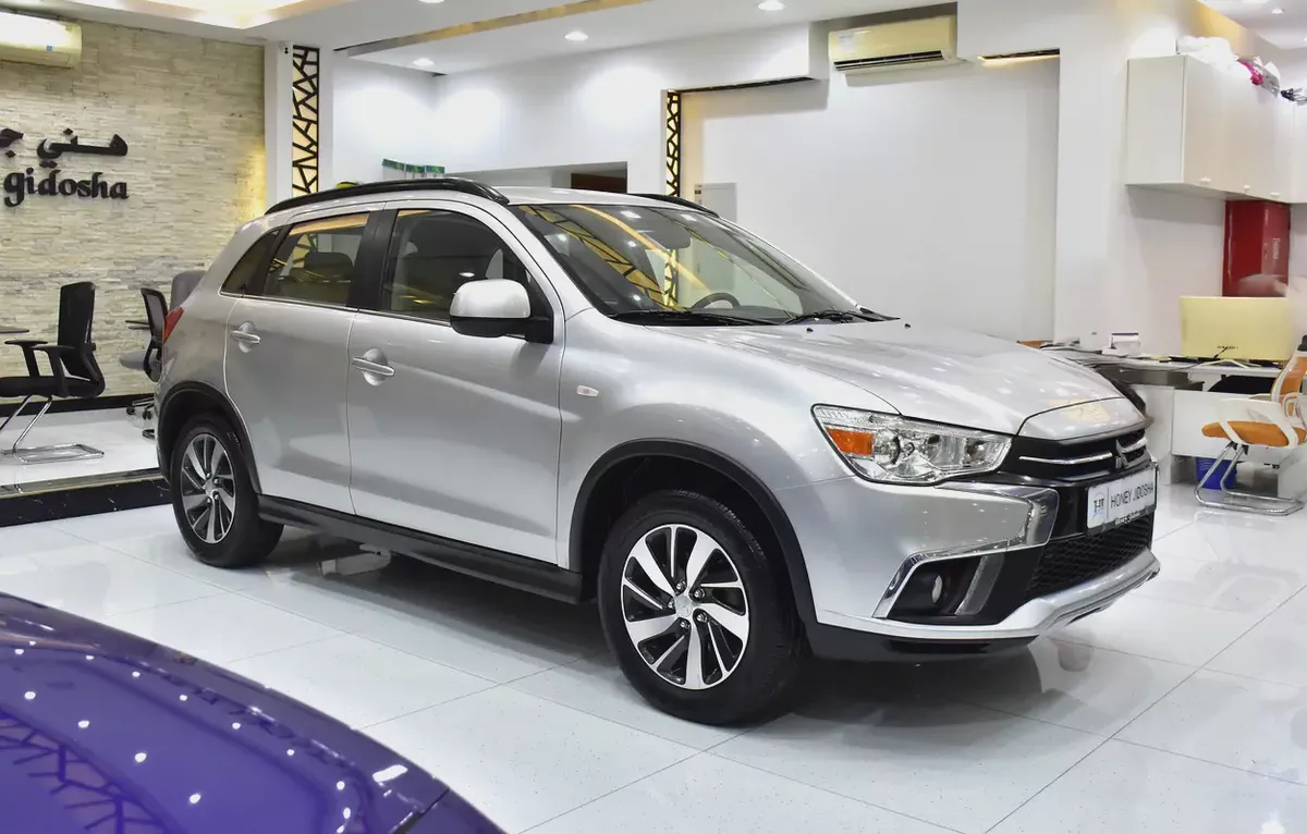 AED 614 EMi at 0% DP | Mitsubishi ASX 4WD ( 2019 Model ) in Silver Color GCC Specs-2-2