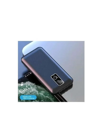 Alde Aldeepo 10,000 mAh Digital Display Charging Power Bank- Black-3
