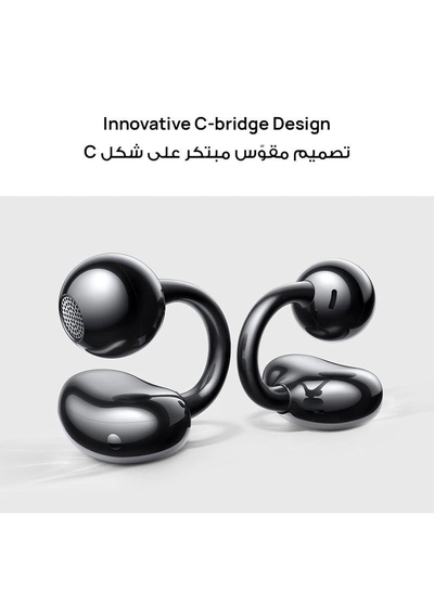 Huawei FreeClip Wireless Earphones, Bluetooth Earbuds, Futuristic Aesthetic Design-3