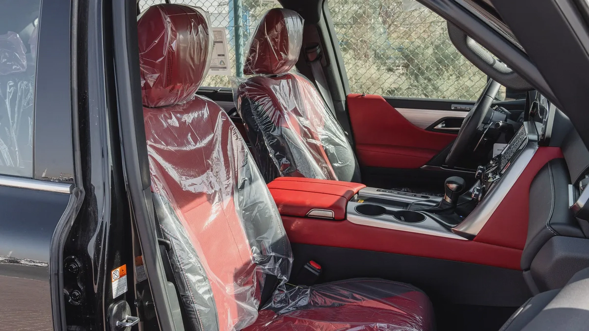 2026 Lexus LX600 F-Sport 3.5L AT Petrol (Black-Red)-11-11