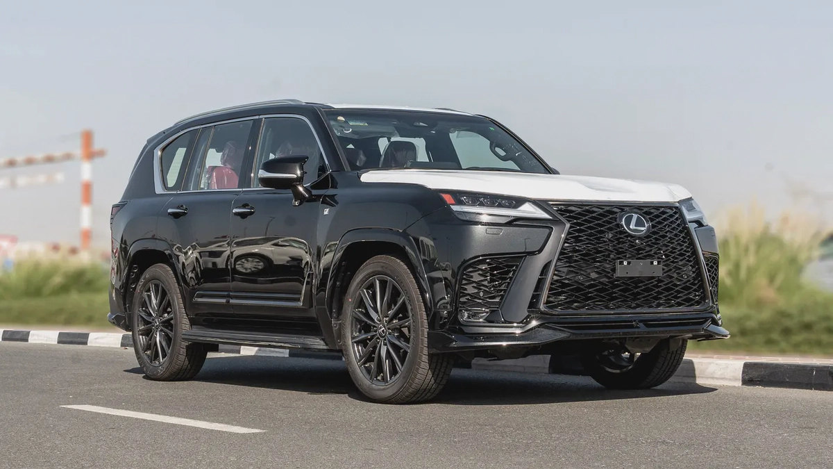 2026 Lexus LX600 F-Sport 3.5L AT Petrol (Black-Red)