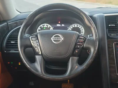 Nissan Patrol LE Platinum City 2021 | V8 5.6L | GCC Specs | 2Keys | Perfect condition | 360 Camer |-9
