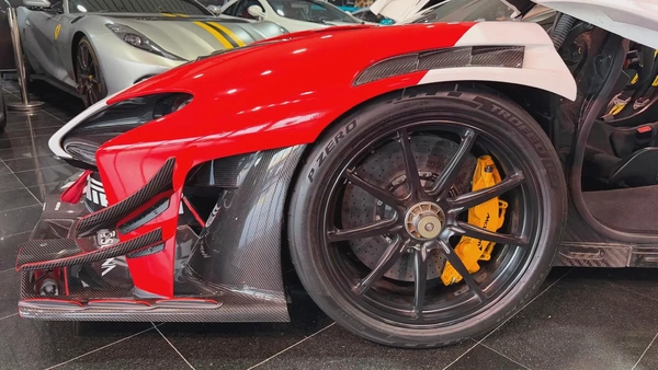 MCLAREN SENNA GTR LANZANTE. ROAD LEGAL, GTR CHASSIS, NO 1 OUT OF 75