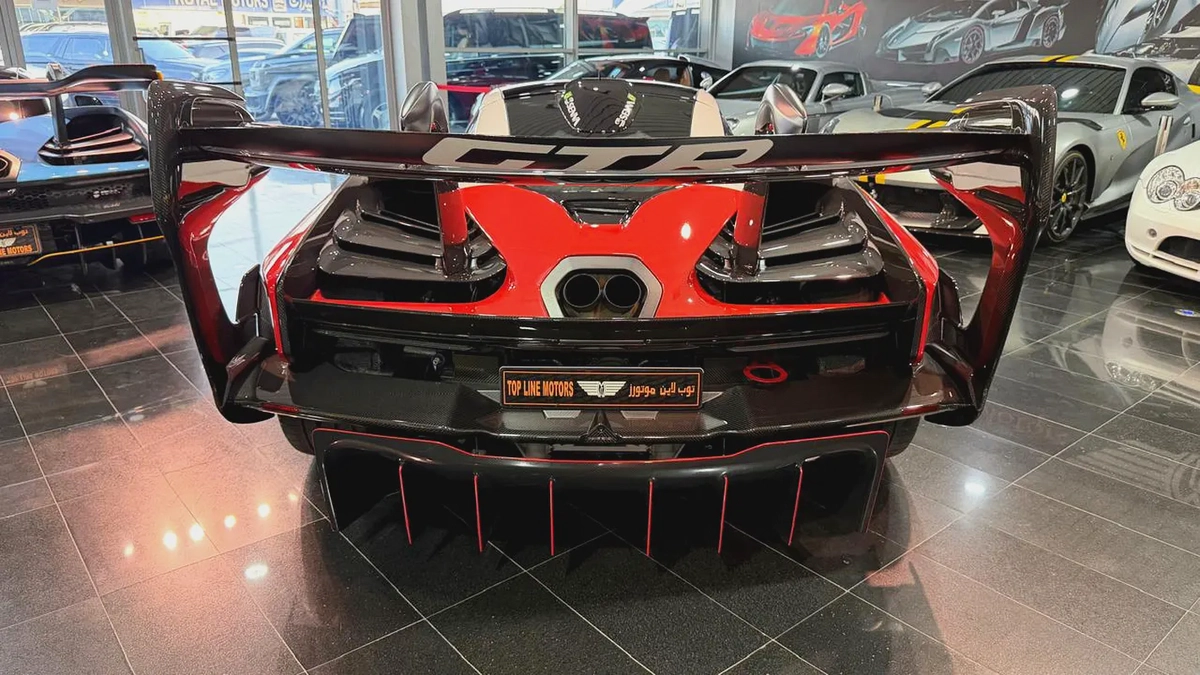MCLAREN SENNA GTR LANZANTE. ROAD LEGAL, GTR CHASSIS, NO 1 OUT OF 75-15-15