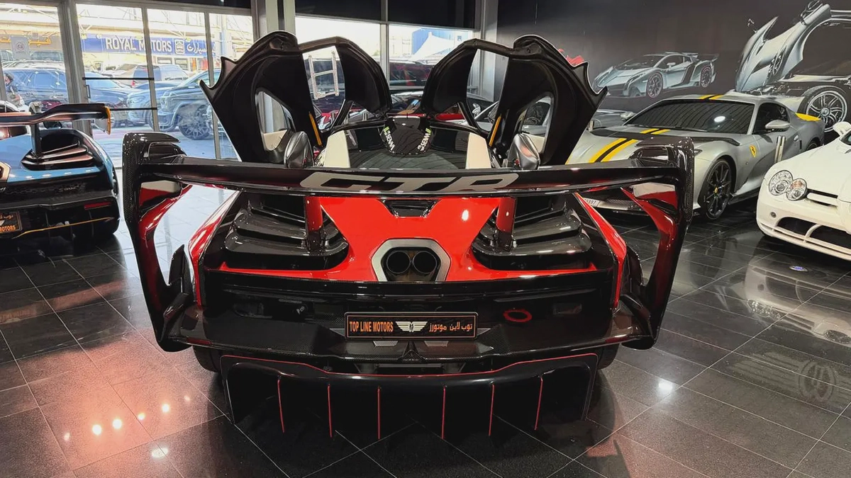 MCLAREN SENNA GTR LANZANTE. ROAD LEGAL, GTR CHASSIS, NO 1 OUT OF 75-16-16