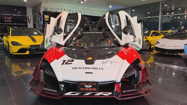 MCLAREN SENNA GTR LANZANTE. ROAD LEGAL, GTR CHASSIS, NO 1 OUT OF 75