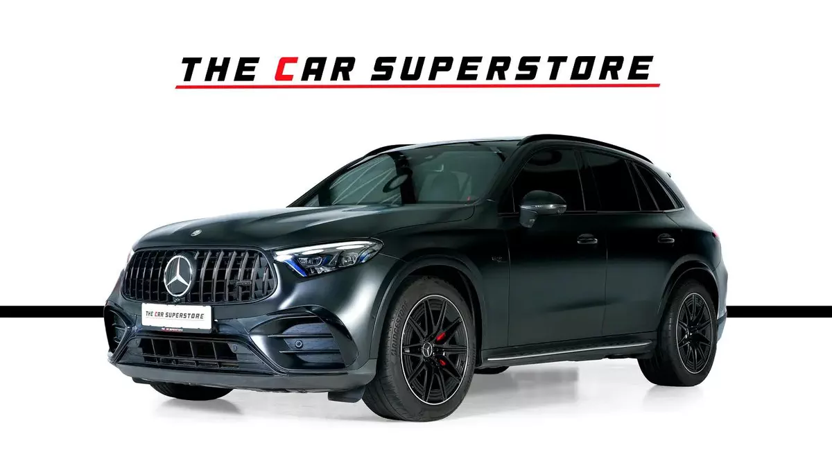Mercedes Benz GLC43 AMG 4 MATIC-Night Package-Red Seat Belts-High Specifications-11-11