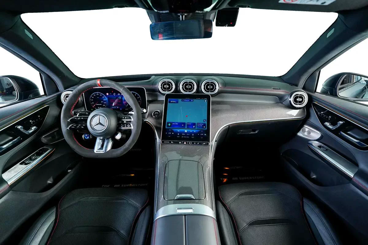 Mercedes Benz GLC43 AMG 4 MATIC-Night Package-Red Seat Belts-High Specifications-14-14