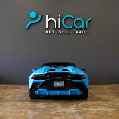 AED 19,147 P.M • 0% Downpayment • Lamborghini Huracan EVO Spyder • 1 Year Warranty-7