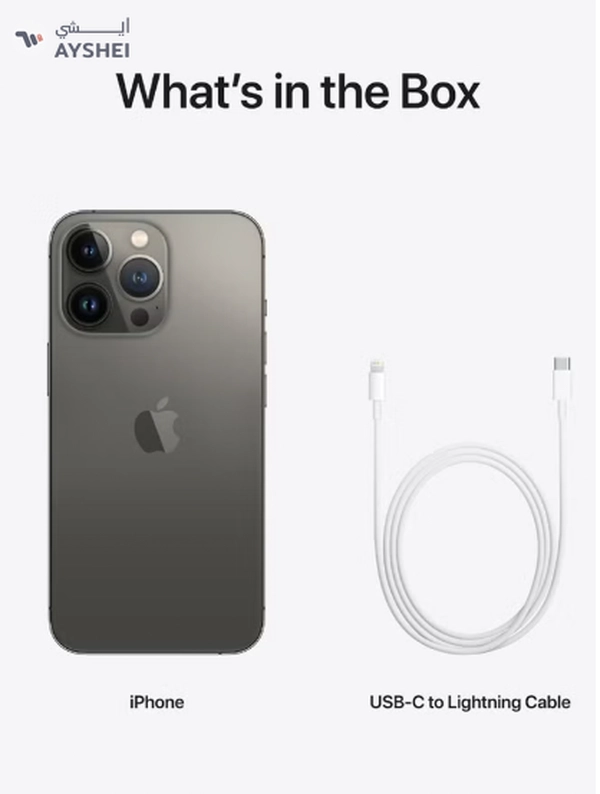 Apple Renewed - iPhone 13 Pro 128GB Graphite 5G With Facetime - International Version